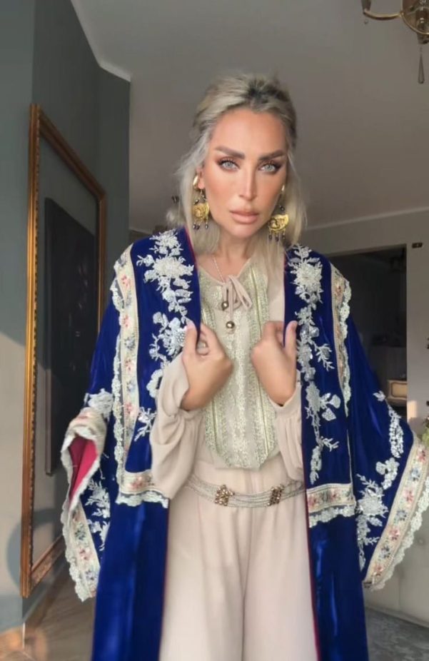 Majestic Blue Kaftan