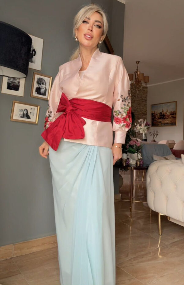 Floral Kimono Set
