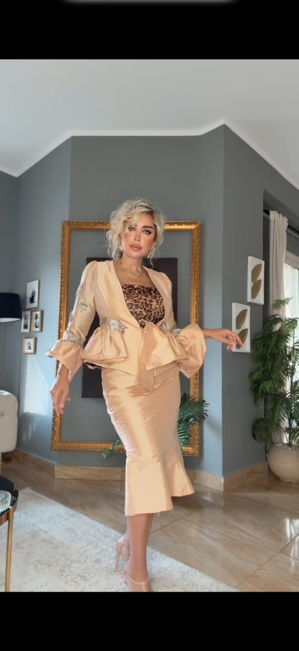 Elegant Peplum Set
